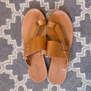 Madewell Leather Sandals size 11 but fits size 10
